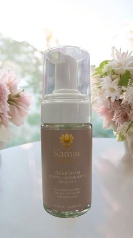 Mousse detergente delicata