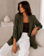 Blazer Adelaide verde — Verde Militare