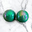 Orecchino Dark Green