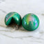 Orecchino Dark Green