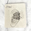 Ear cuff mignon silver